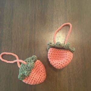 Strawberry Purse charms 🍓